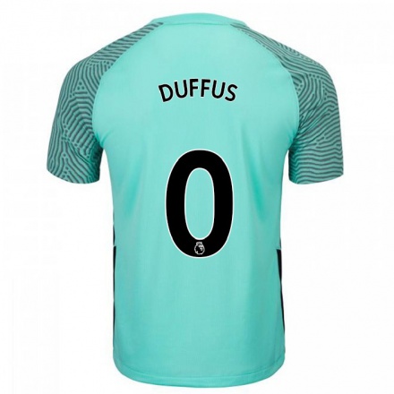 Naisten Jalkapallo Josh Duffus #0 Tumma Taivaansininen Vieraspaita 2021/22 Lyhythihainen Paita T-paita