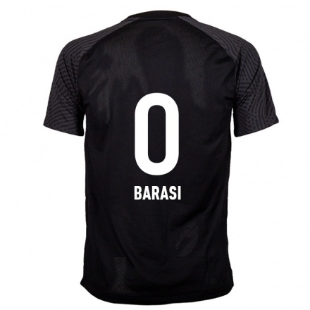Naisten Jalkapallo Yusuf Barasi #0 Musta Vieraspaita 2021/22 Lyhythihainen Paita T-paita