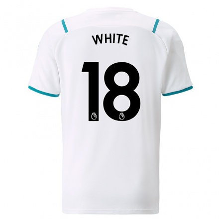 Naisten Jalkapallo Ellen White #18 Valkoinen Vieraspaita 2021/22 Lyhythihainen Paita T-paita