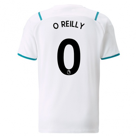 Naisten Jalkapallo Nico O'Reilly #0 Valkoinen Vieraspaita 2021/22 Lyhythihainen Paita T-paita