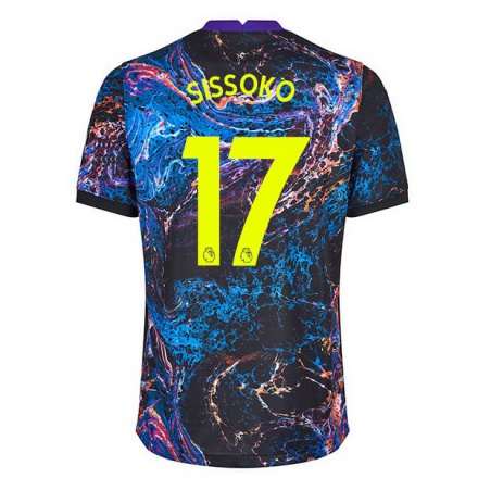 Naisten Jalkapallo Moussa Sissoko #17 Monivärinen Vieraspaita 2021/22 Lyhythihainen Paita T-paita