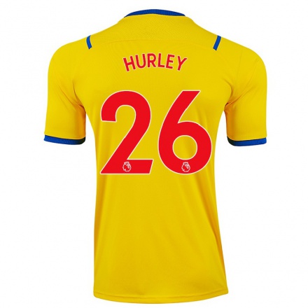 Naisten Jalkapallo Aoife Hurley #26 Keltainen Vieraspaita 2021/22 Lyhythihainen Paita T-paita