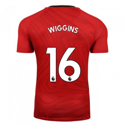 Naisten Jalkapallo Chrissie Wiggins #16 Punainen Vieraspaita 2021/22 Lyhythihainen Paita T-paita