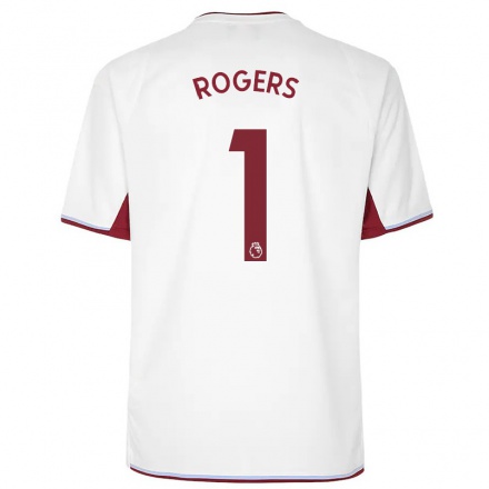 Naisten Jalkapallo Sian Rogers #1 Kerma Vieraspaita 2021/22 Lyhythihainen Paita T-paita