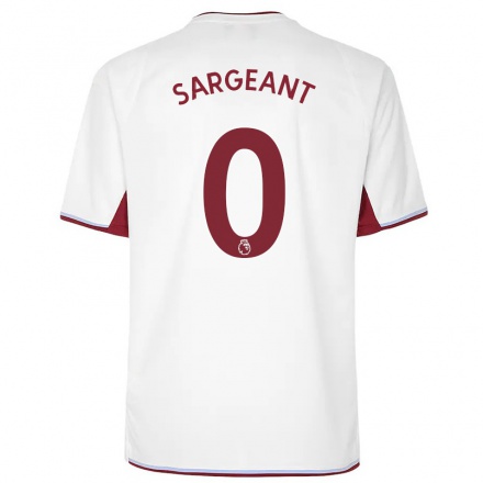 Naisten Jalkapallo Meaghan Sargeant #0 Kerma Vieraspaita 2021/22 Lyhythihainen Paita T-paita