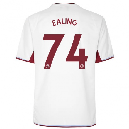 Naisten Jalkapallo Frankie Ealing #74 Kerma Vieraspaita 2021/22 Lyhythihainen Paita T-paita