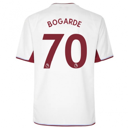 Naisten Jalkapallo Lamare Bogarde #70 Kerma Vieraspaita 2021/22 Lyhythihainen Paita T-paita