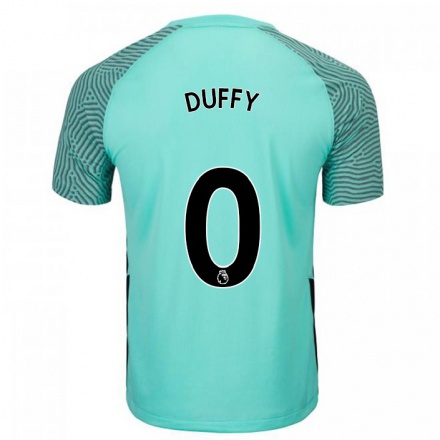 Naisten Jalkapallo Shane Duffy #0 Tumma Taivaansininen Vieraspaita 2021/22 Lyhythihainen Paita T-paita