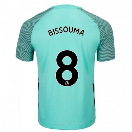 Naisten Jalkapallo Yves Bissouma #8 Tumma Taivaansininen Vieraspaita 2021/22 Lyhythihainen Paita T-paita