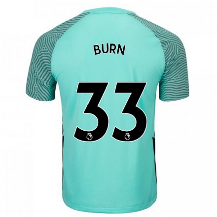 Naisten Jalkapallo Dan Burn #33 Tumma Taivaansininen Vieraspaita 2021/22 Lyhythihainen Paita T-paita
