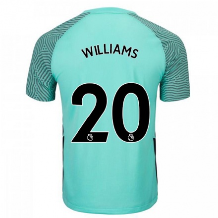 Naisten Jalkapallo Victoria Williams #20 Tumma Taivaansininen Vieraspaita 2021/22 Lyhythihainen Paita T-paita