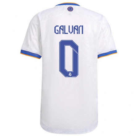 Naisten Jalkapallo Augusto Galvan #0 Valkoinen Kotipaita 2021/22 Lyhythihainen Paita T-paita
