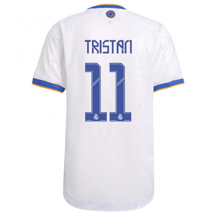 Naisten Jalkapallo Vukcevic Tristan #11 Valkoinen Kotipaita 2021/22 Lyhythihainen Paita T-paita