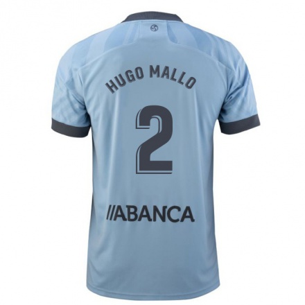Naisten Jalkapallo Hugo Mallo #2 Vaaleanvioletti Kotipaita 2021/22 Lyhythihainen Paita T-paita