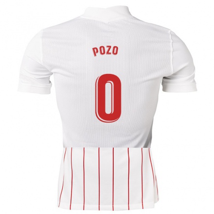 Naisten Jalkapallo Alejandro Pozo #0 Valkoinen Kotipaita 2021/22 Lyhythihainen Paita T-paita