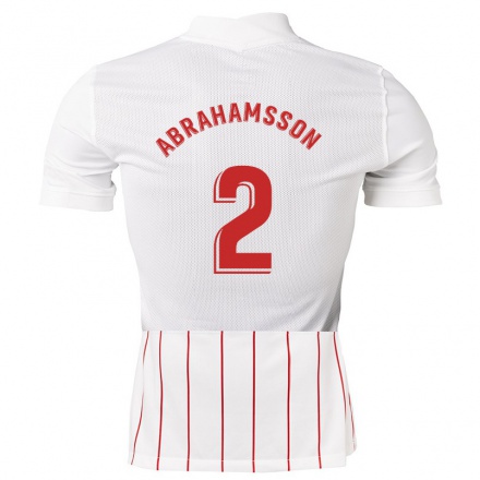 Naisten Jalkapallo Sejde Abrahamsson #2 Valkoinen Kotipaita 2021/22 Lyhythihainen Paita T-paita