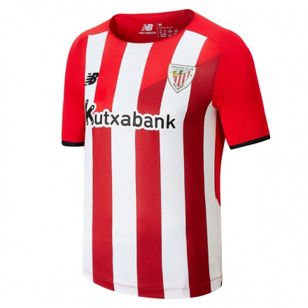 Naisten Jalkapallo Alex Petxa #0 Punainen Valkoinen Kotipaita 2021/22 Lyhythihainen Paita T-paita