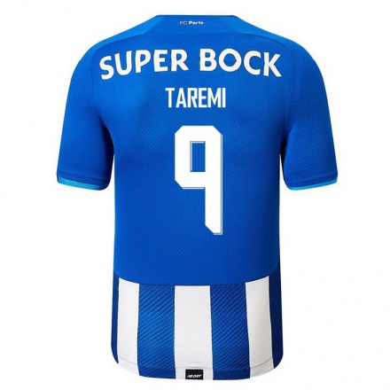 Naisten Jalkapallo Mehdi Taremi #9 Kuninkaallisen Sininen Kotipaita 2021/22 Lyhythihainen Paita T-paita