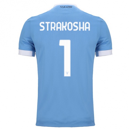 Naisten Jalkapallo Thomas Strakosha #1 Sininen Kotipaita 2021/22 Lyhythihainen Paita T-paita