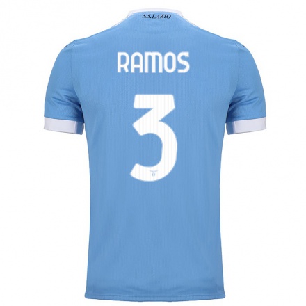 Naisten Jalkapallo Luiz Felipe #3 Sininen Kotipaita 2021/22 Lyhythihainen Paita T-paita