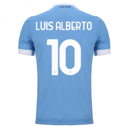 Naisten Jalkapallo Luis Alberto #10 Sininen Kotipaita 2021/22 Lyhythihainen Paita T-paita
