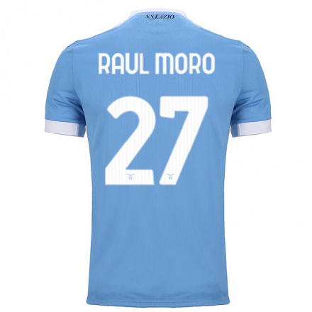 Naisten Jalkapallo Raul Moro #27 Sininen Kotipaita 2021/22 Lyhythihainen Paita T-paita