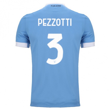 Naisten Jalkapallo Arianna Pezzotti #3 Sininen Kotipaita 2021/22 Lyhythihainen Paita T-paita