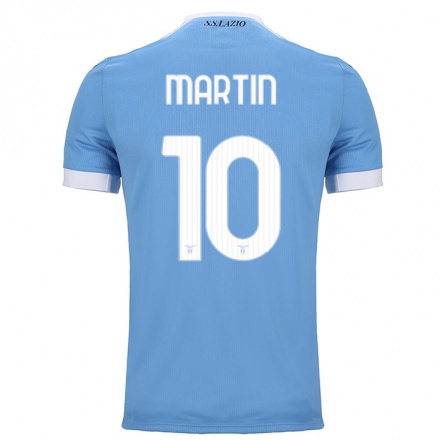 Naisten Jalkapallo Adriana Martin #10 Sininen Kotipaita 2021/22 Lyhythihainen Paita T-paita
