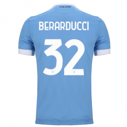 Naisten Jalkapallo Martina Berarducci #32 Sininen Kotipaita 2021/22 Lyhythihainen Paita T-paita