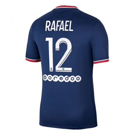 Naisten Jalkapallo Rafinha #12 Tummansininen Kotipaita 2021/22 Lyhythihainen Paita T-paita
