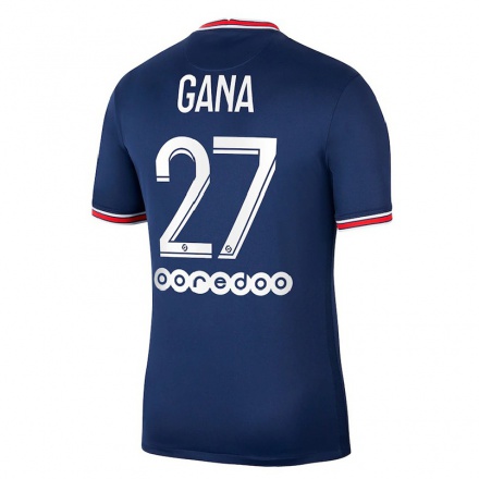 Naisten Jalkapallo Idrissa Gueye #27 Tummansininen Kotipaita 2021/22 Lyhythihainen Paita T-paita