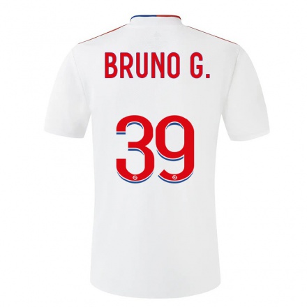 Naisten Jalkapallo Bruno Guimaraes #39 Valkoinen Kotipaita 2021/22 Lyhythihainen Paita T-paita