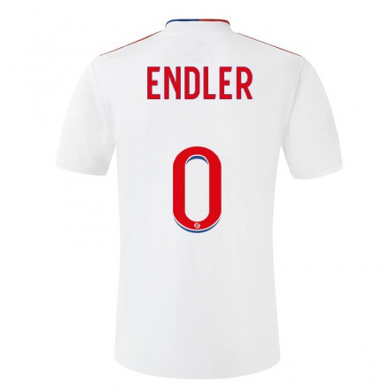 Naisten Jalkapallo Christiane Endler #0 Valkoinen Kotipaita 2021/22 Lyhythihainen Paita T-paita