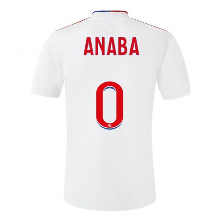 Naisten Jalkapallo Raphael Anaba #0 Valkoinen Kotipaita 2021/22 Lyhythihainen Paita T-paita