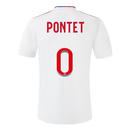 Naisten Jalkapallo Arthur Pontet #0 Valkoinen Kotipaita 2021/22 Lyhythihainen Paita T-paita