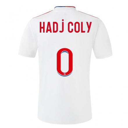 Naisten Jalkapallo El Hadj Coly #0 Valkoinen Kotipaita 2021/22 Lyhythihainen Paita T-paita