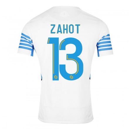 Naisten Jalkapallo Sarah Zahot #13 Valkoinen Kotipaita 2021/22 Lyhythihainen Paita T-paita