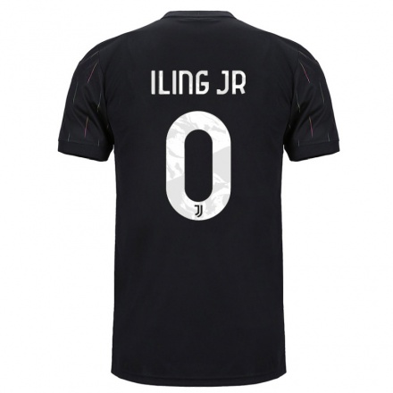 Naisten Jalkapallo Samuel Iling Jr. #0 Musta Vieraspaita 2021/22 Lyhythihainen Paita T-paita
