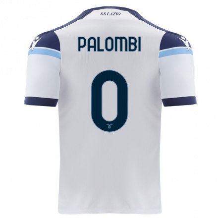 Naisten Jalkapallo Simone Palombi #0 Valkoinen Vieraspaita 2021/22 Lyhythihainen Paita T-paita