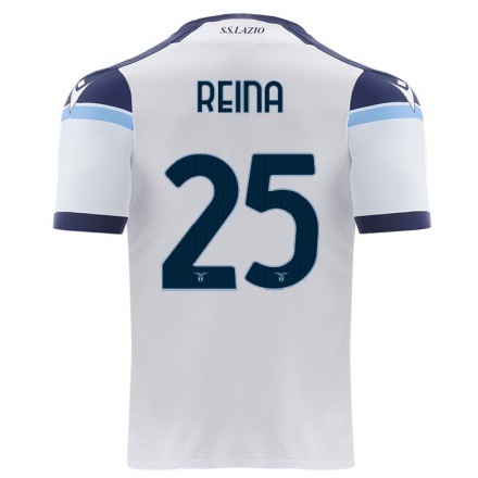Naisten Jalkapallo Pepe Reina #25 Valkoinen Vieraspaita 2021/22 Lyhythihainen Paita T-paita