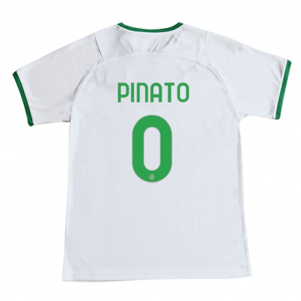 Naisten Jalkapallo Marco Pinato #0 Valkoinen Vieraspaita 2021/22 Lyhythihainen Paita T-paita
