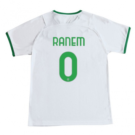 Naisten Jalkapallo Nassim Ranem #0 Valkoinen Vieraspaita 2021/22 Lyhythihainen Paita T-paita