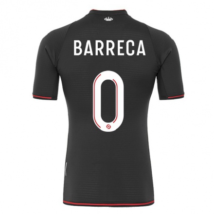 Naisten Jalkapallo Antonio Barreca #0 Musta Vieraspaita 2021/22 Lyhythihainen Paita T-paita