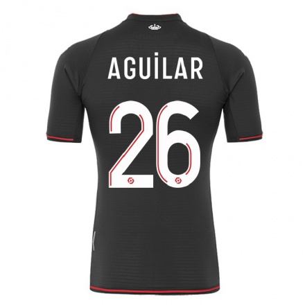 Naisten Jalkapallo Ruben Aguilar #26 Musta Vieraspaita 2021/22 Lyhythihainen Paita T-paita