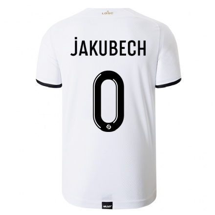 Naisten Jalkapallo Adam Jakubech #0 Valkoinen Vieraspaita 2021/22 Lyhythihainen Paita T-paita