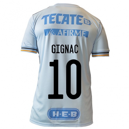 Naisten Jalkapallo Andre-Pierre Gignac #10 Vaaleansininen Vieraspaita 2021/22 Lyhythihainen Paita T-paita