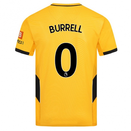 Naisten Jalkapallo Ackeme Francis-Burrell #0 Keltainen Kotipaita 2021/22 Lyhythihainen Paita T-paita