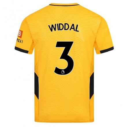 Naisten Jalkapallo Natalie Widdal #3 Keltainen Kotipaita 2021/22 Lyhythihainen Paita T-paita