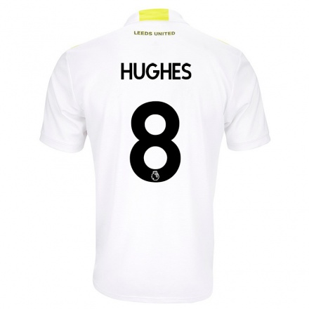 Naisten Jalkapallo Alice Hughes #8 Valkoinen Kotipaita 2021/22 Lyhythihainen Paita T-paita