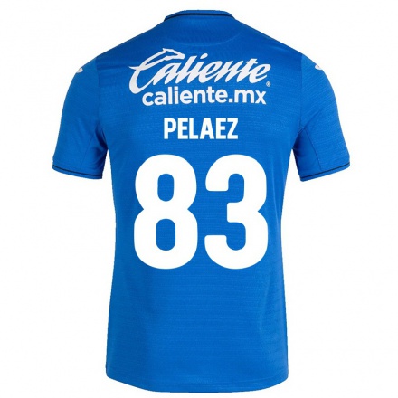 Naisten Jalkapallo Alejandro Pelaez #83 Tummansininen Kotipaita 2021/22 Lyhythihainen Paita T-paita
